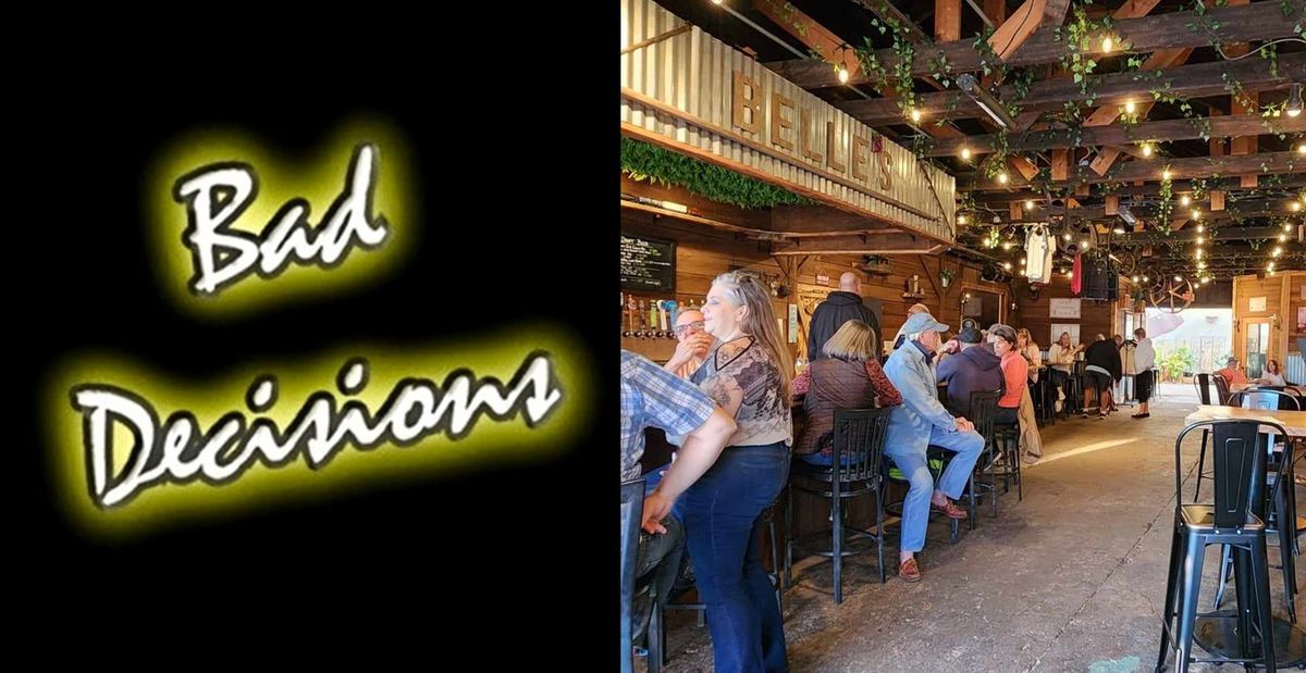 Bad Decisions at Belle's Winery & Saloon Apalachicola