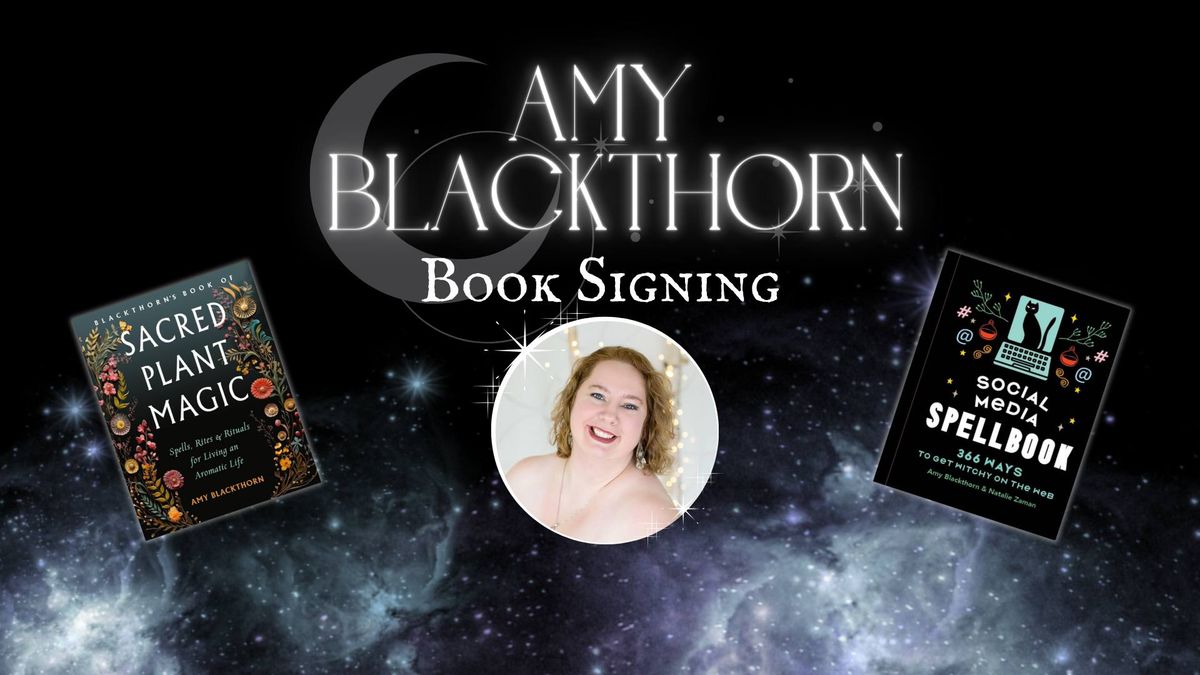 Book Signing with Amy Blackthorn