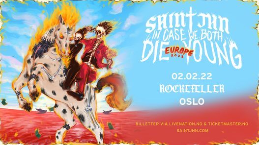 Ny dato kommer! SAINt JHN \/\/ In Case We Both Die Young Tour \/\/ Oslo