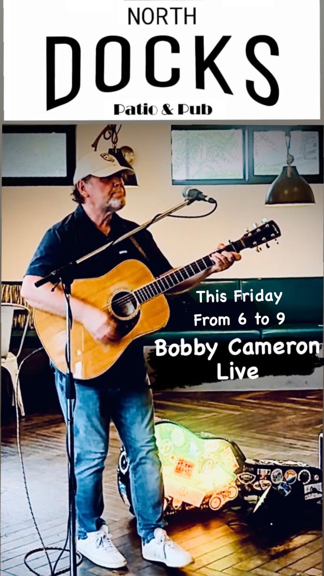 Bobby Cameron at North Docks, Wellington