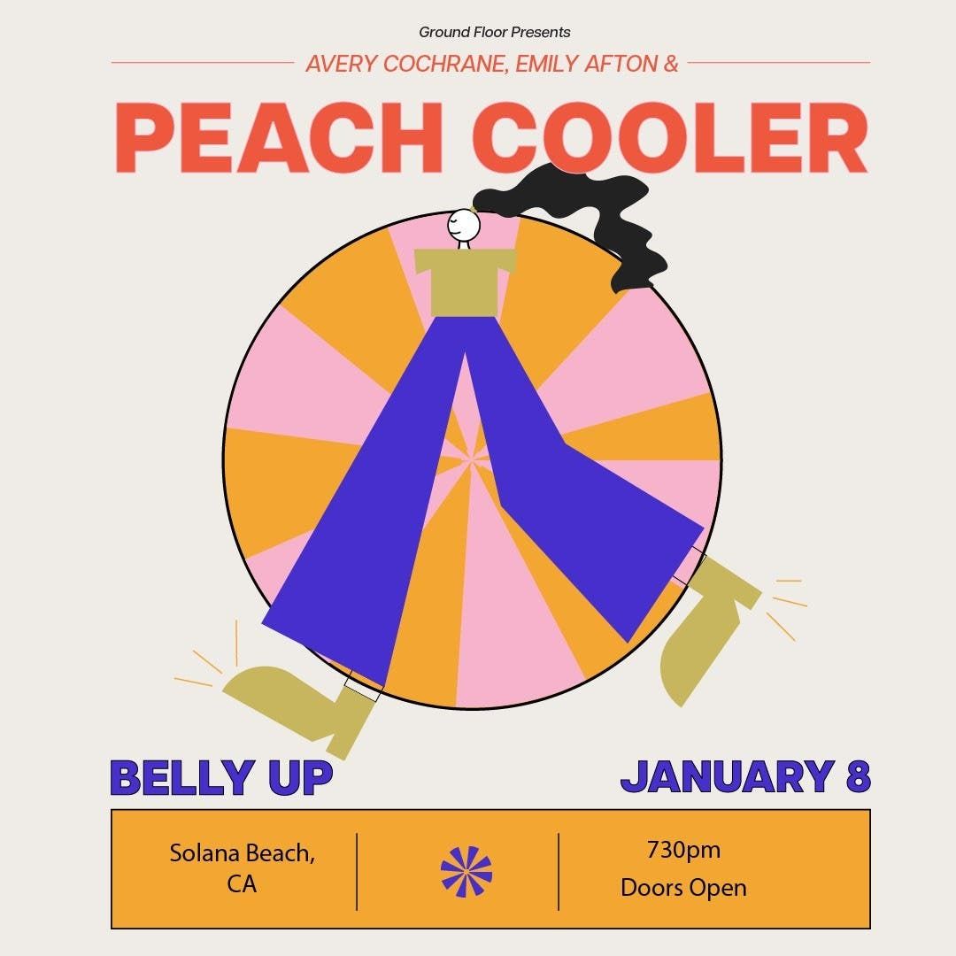 Peach Cooler at Music Box San Diego