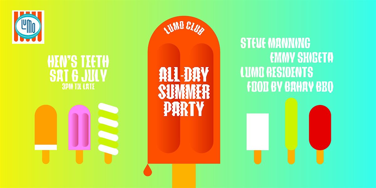 Lumo Club All-Dayer Summer Party