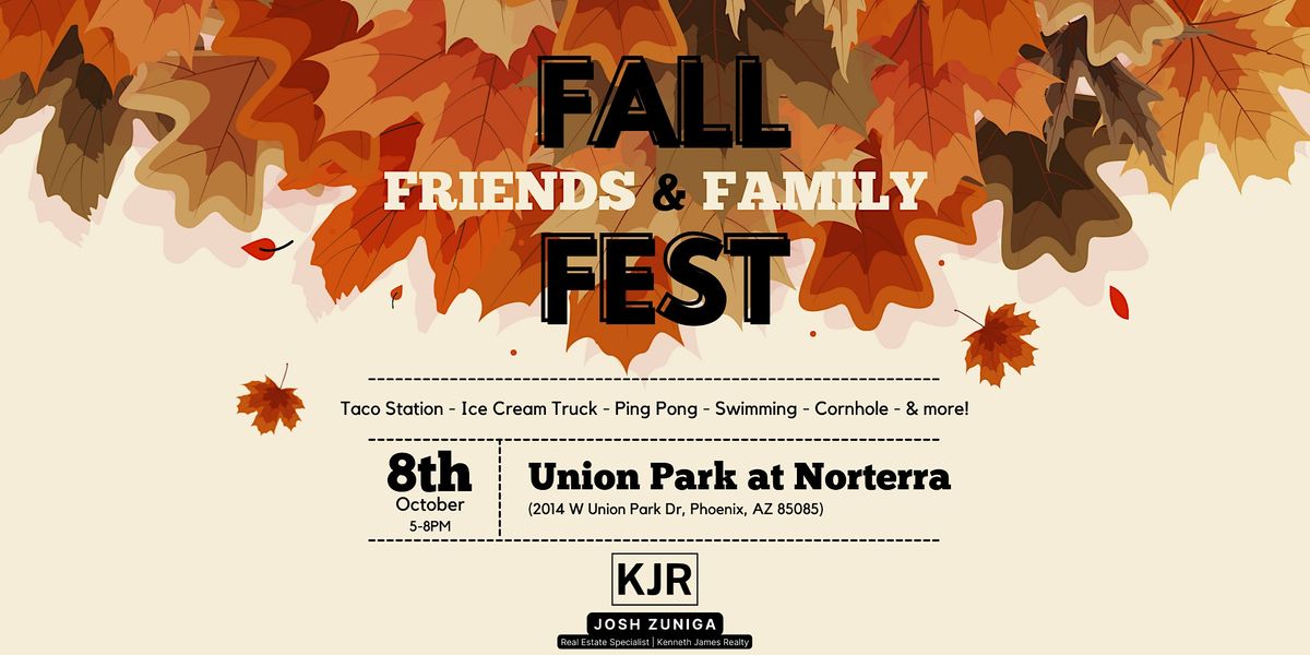 Fall Fest | Celebrating Family, Friends &  Good Food