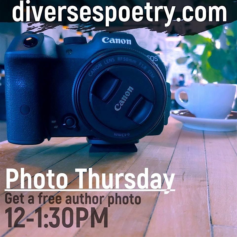 Free Author\/Artist Photo  and Recording With @diversespoetry