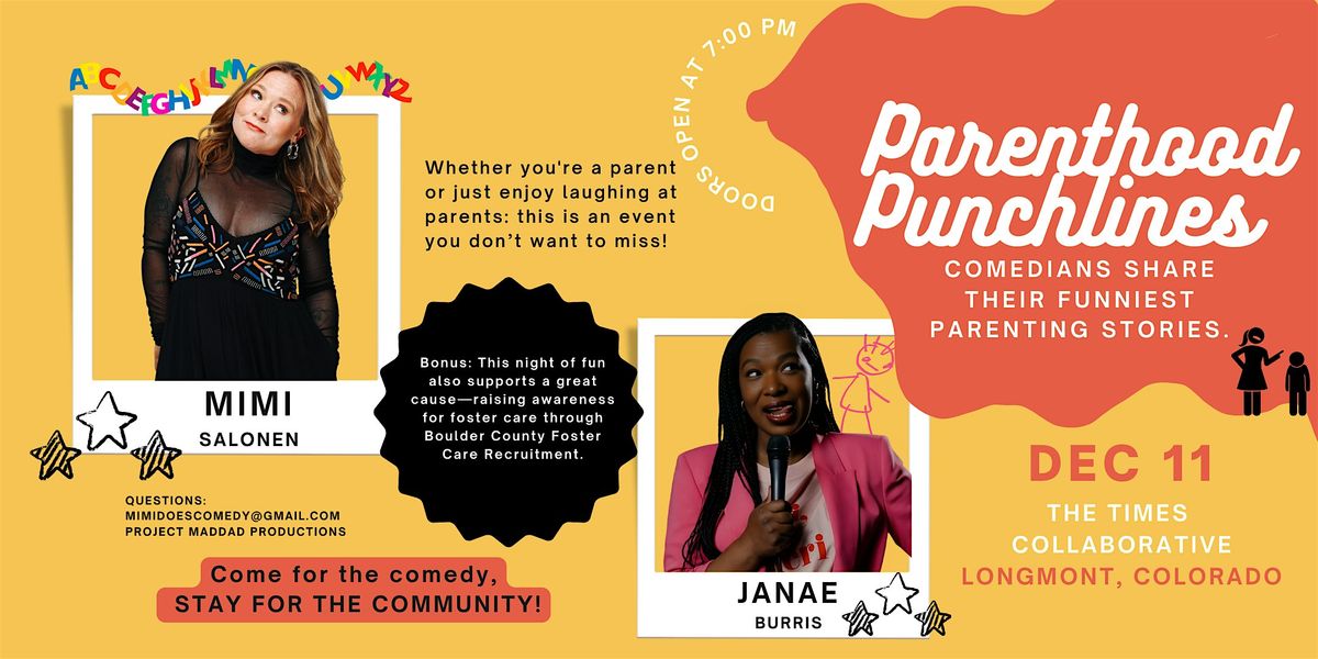 Parenthood Punchlines : Comedians share their funniest parenting stories.