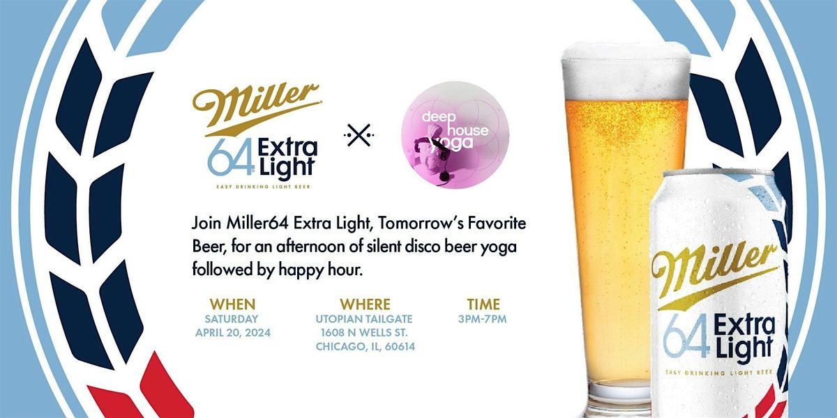 Rooftop Yoga and Happy Hour w\/ Miller64 (VIP)