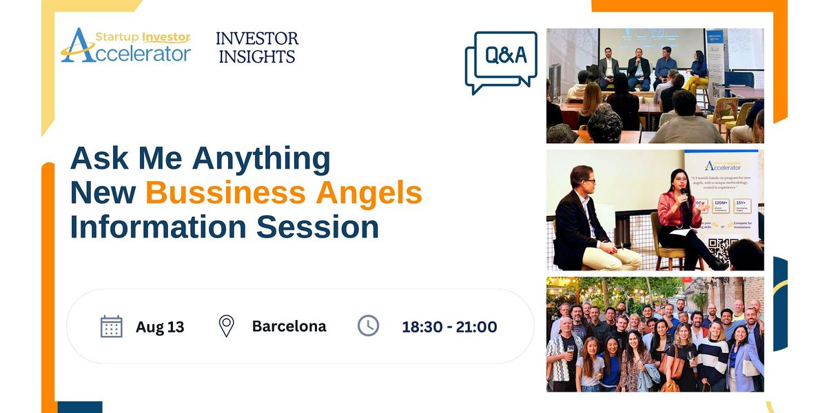 Ask Me Anything - New Business Angels Information Session