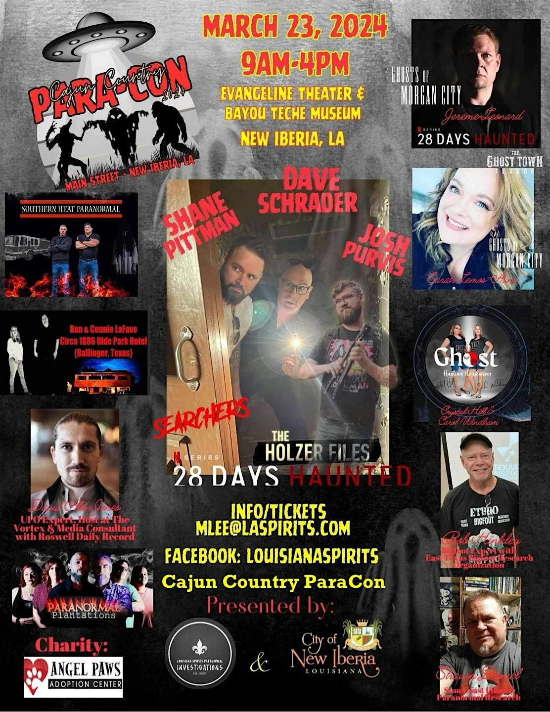 Cajun Country ParaCon 2024, Sliman Theatre for the Performing Arts, New
