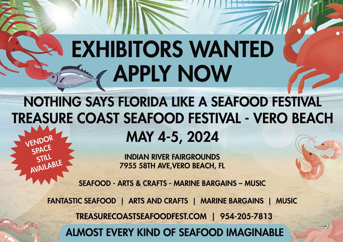 15th Annual Treasure Coast Seafood Festival - Vero Beach