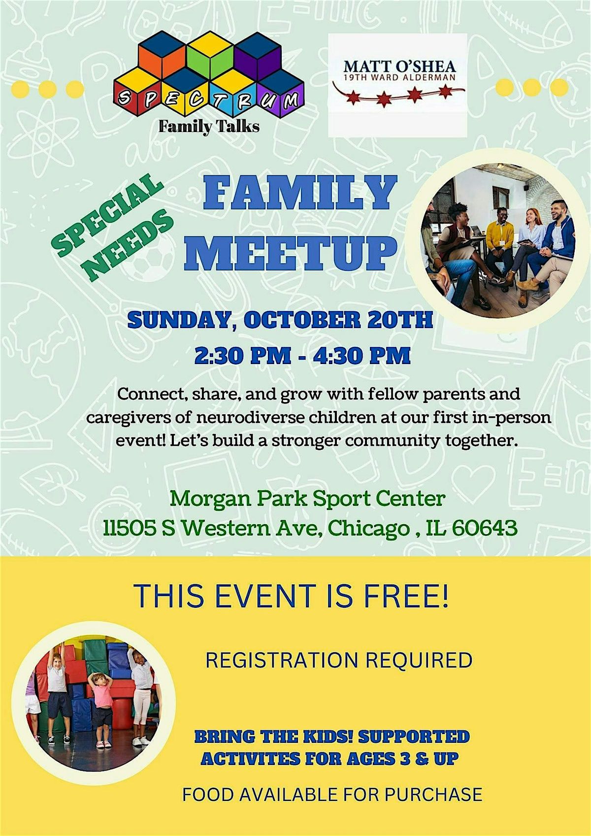 Spectrum Family Talks Parent Meet-Up