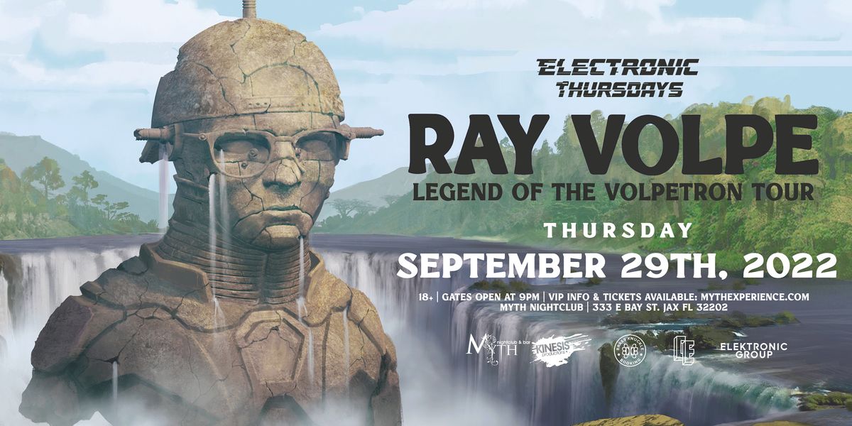Electronic Thursdays Presents: Ray Volpe Live | 9.29.22