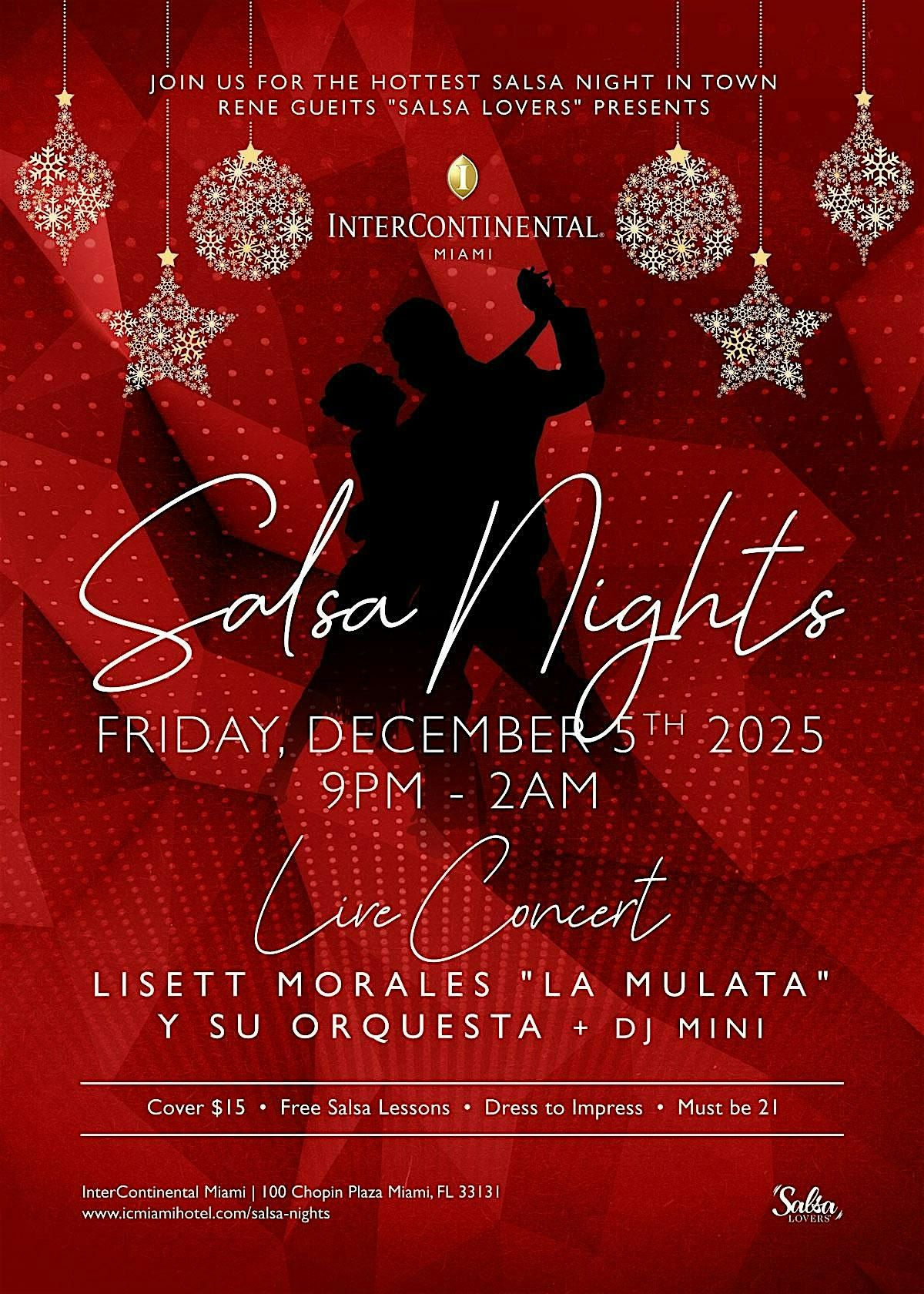 \u201cSalsa Nights" at the Intercontinental Downtown Miami