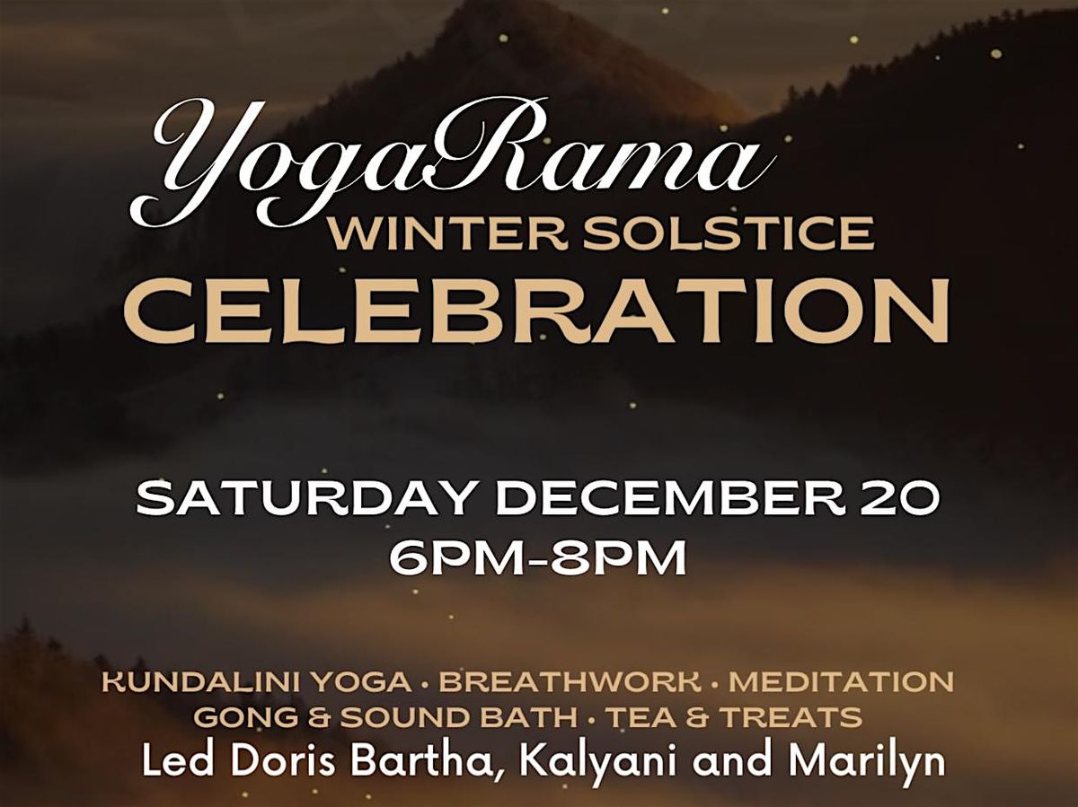 Winter Solstice Celebration (Kundalini Yoga X Sound Healing X Treats)