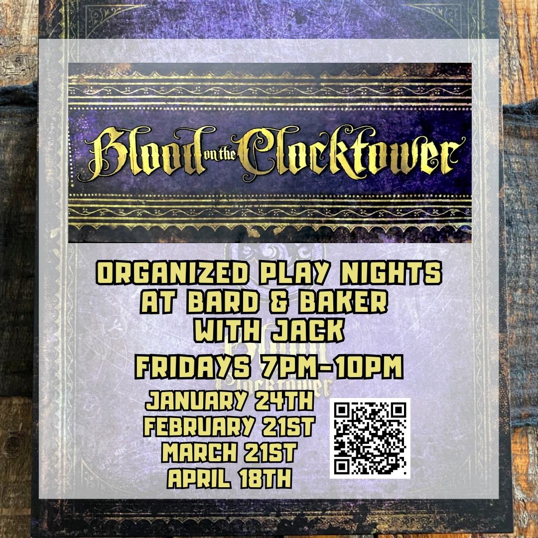 Blood on the Clocktower Organized Play Night