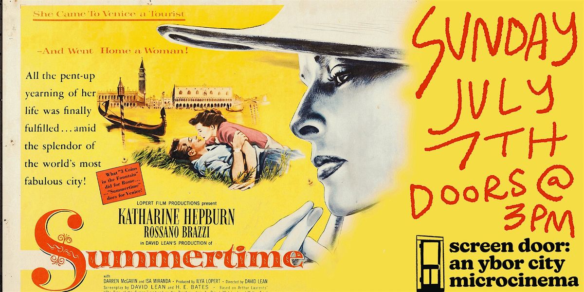 SUMMERTIME (1955) by David Lean