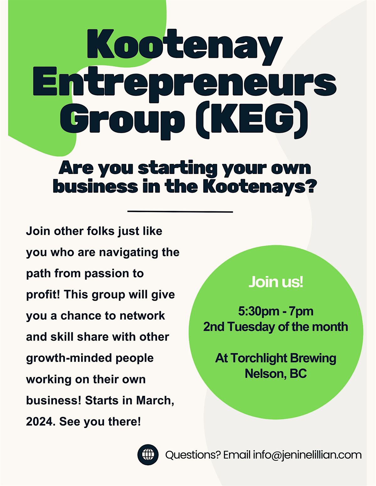 Kootenay Entrepreneurs Group (KEG)