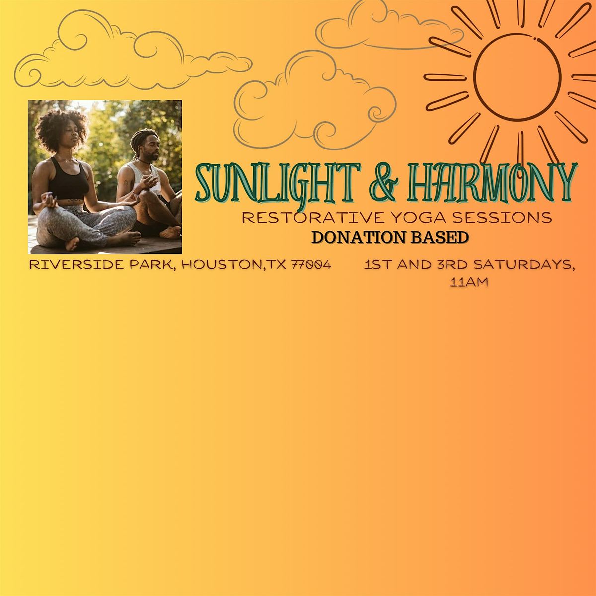 Sunlight & Harmony- Restorative Yoga Sessions 3