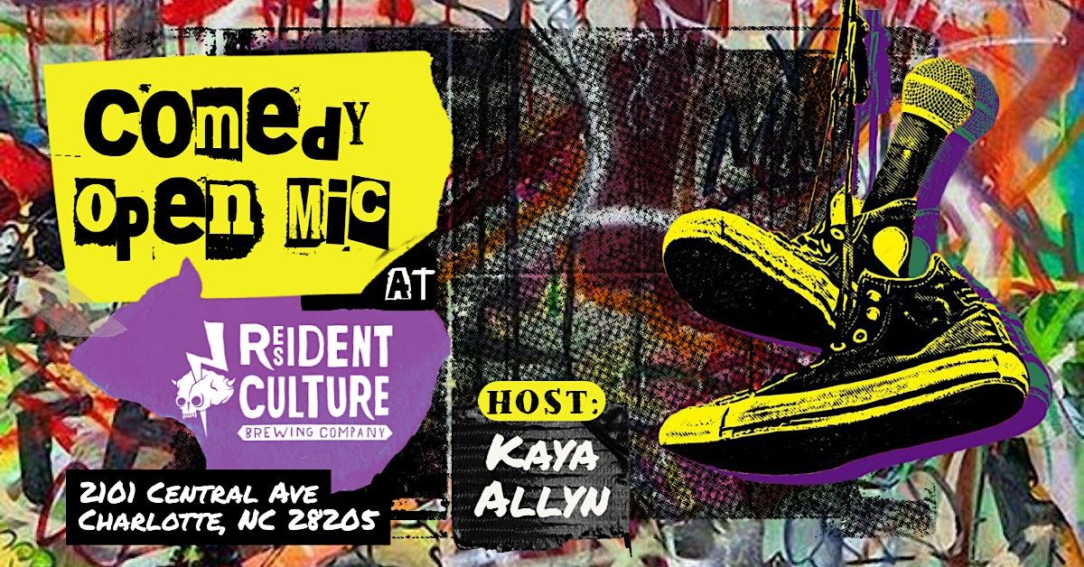 Comedy Open Mic at Resident Culture