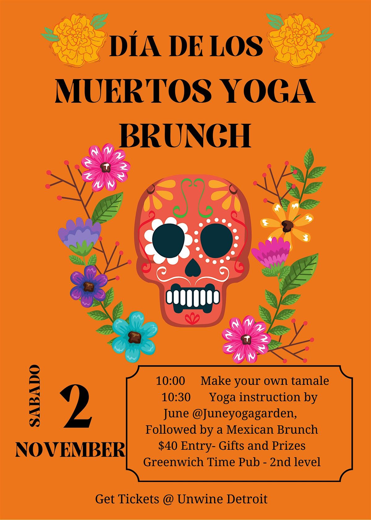 Dia de los Muertos Yoga & Brunch