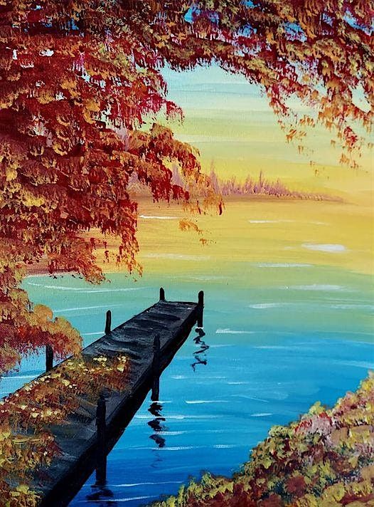 Autumn Dock, a PAINT &  SIP EVENT with Lisa