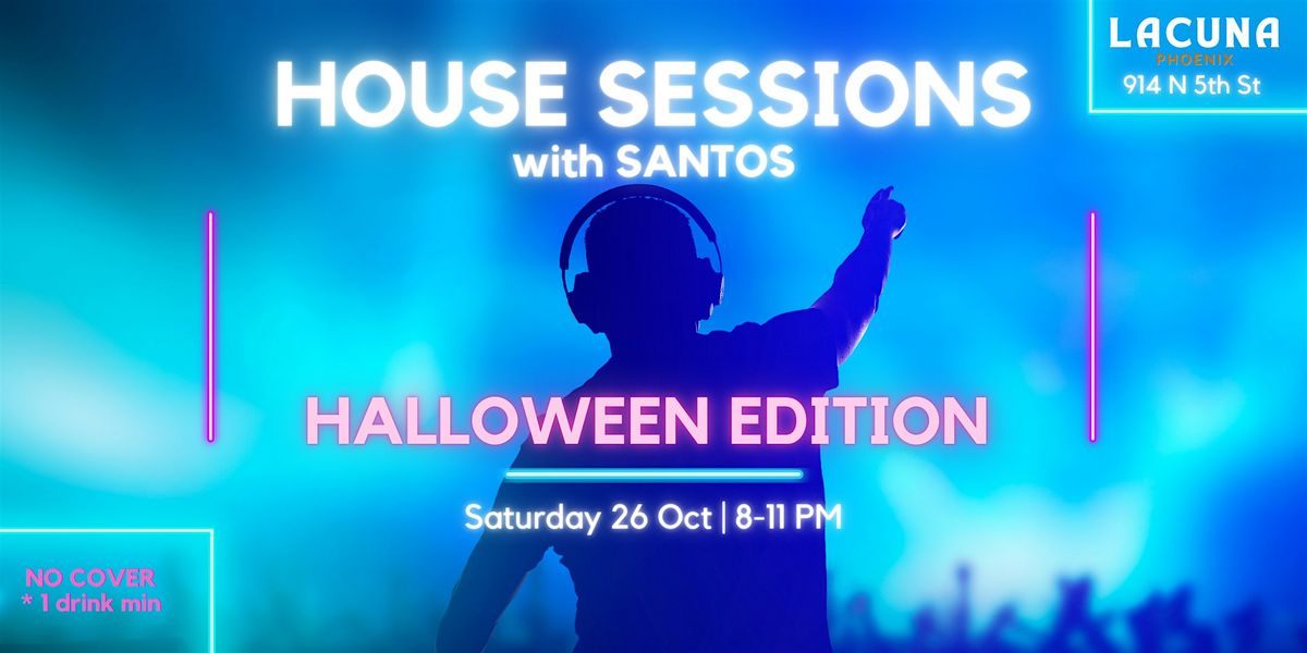 House Sessions with Santos: Backyard Halloween Edition