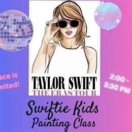 Swiftie Kids Painting Class - Taylor Swift "THE ERAS TOUR"