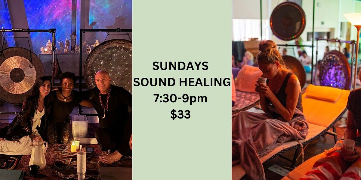 SUNDAYS  SOUND HEALING - 3rd EYE ACTIVATION 7:30pm