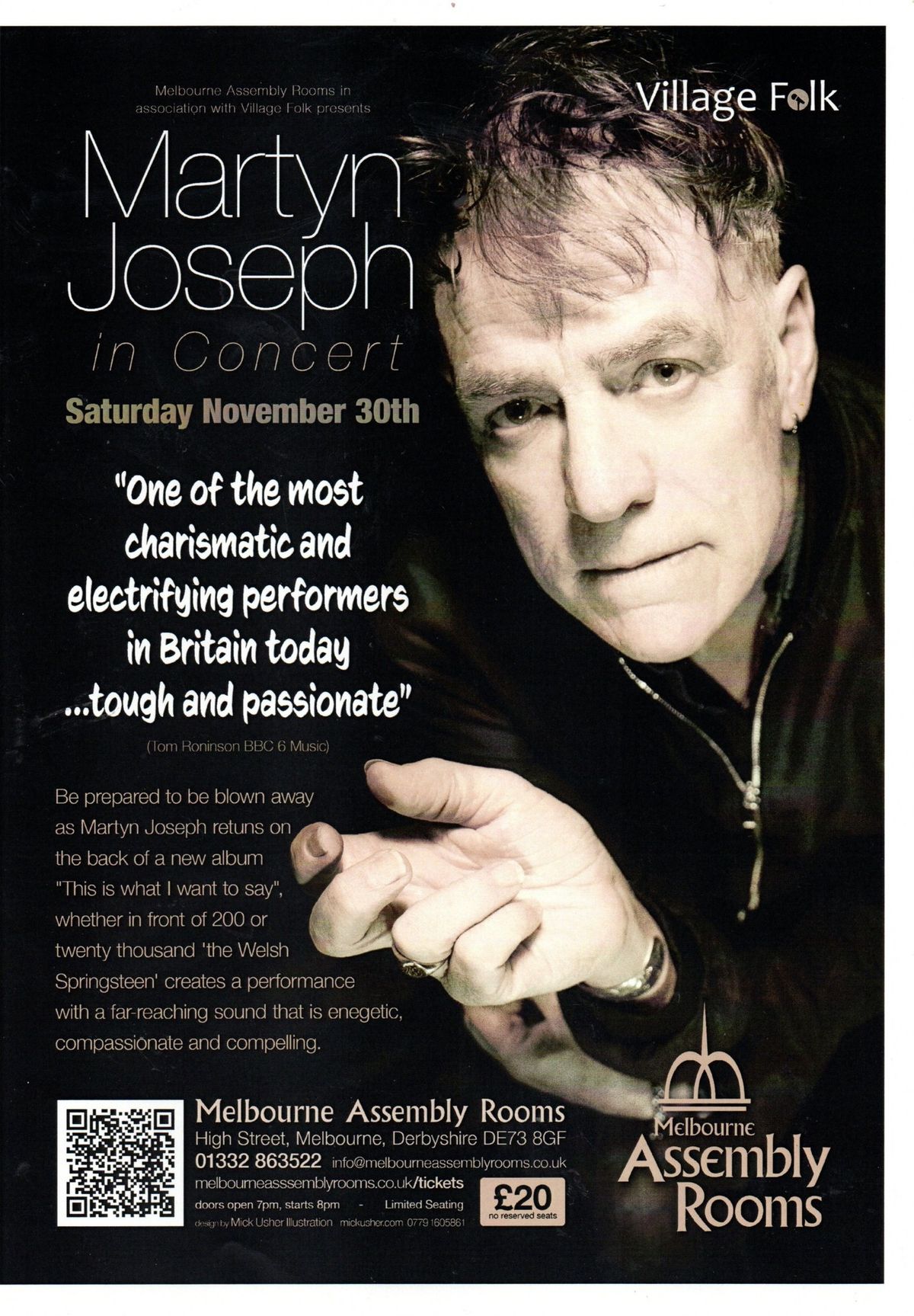 Martyn Joseph in Concert