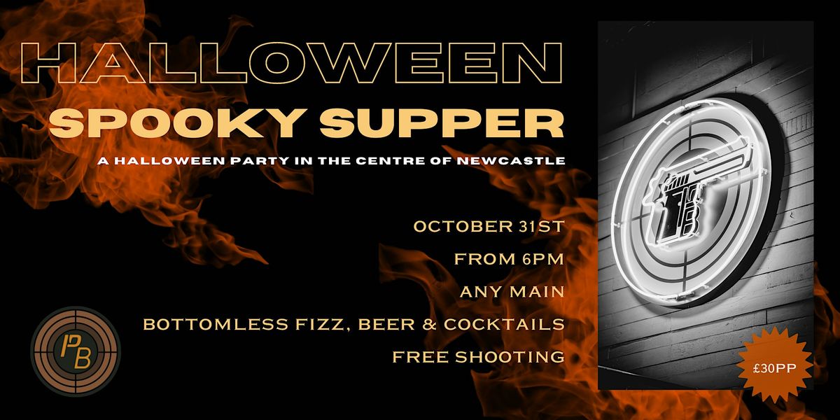 HALLOWEEN SPOOKY SUPPER @ Point Blank Newcastle