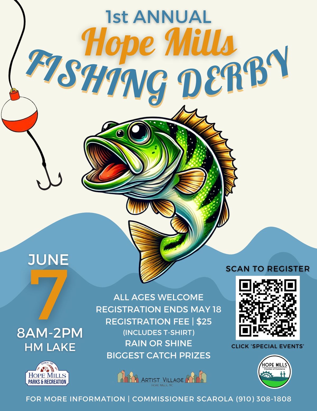 1st Annual Hope Mills Fishing Derby