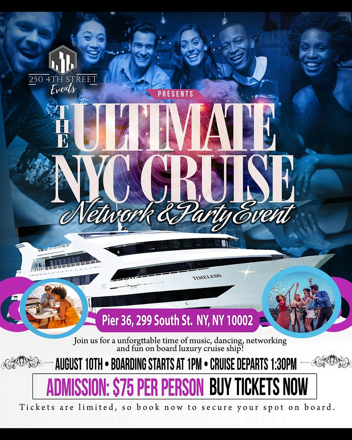 NYC's Ultimate Network & Party Cruise