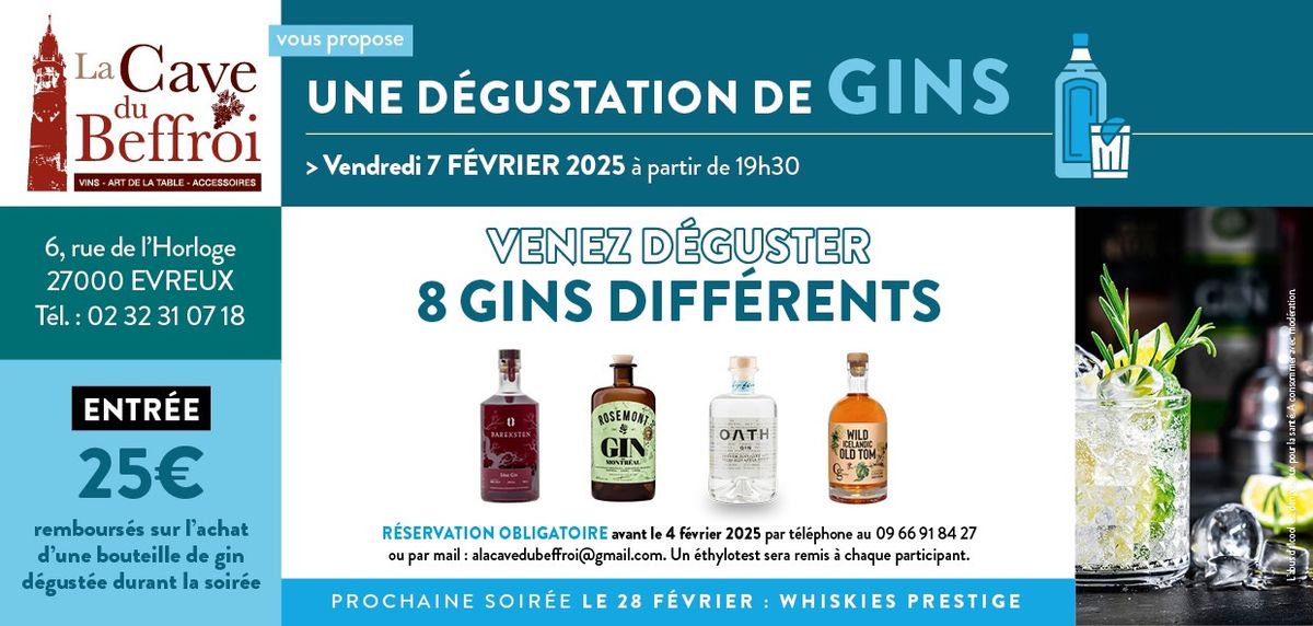 Soir\u00e9e Gins