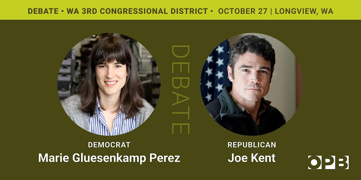 Live Debate with Washington's 3rd Congressional District Candidates