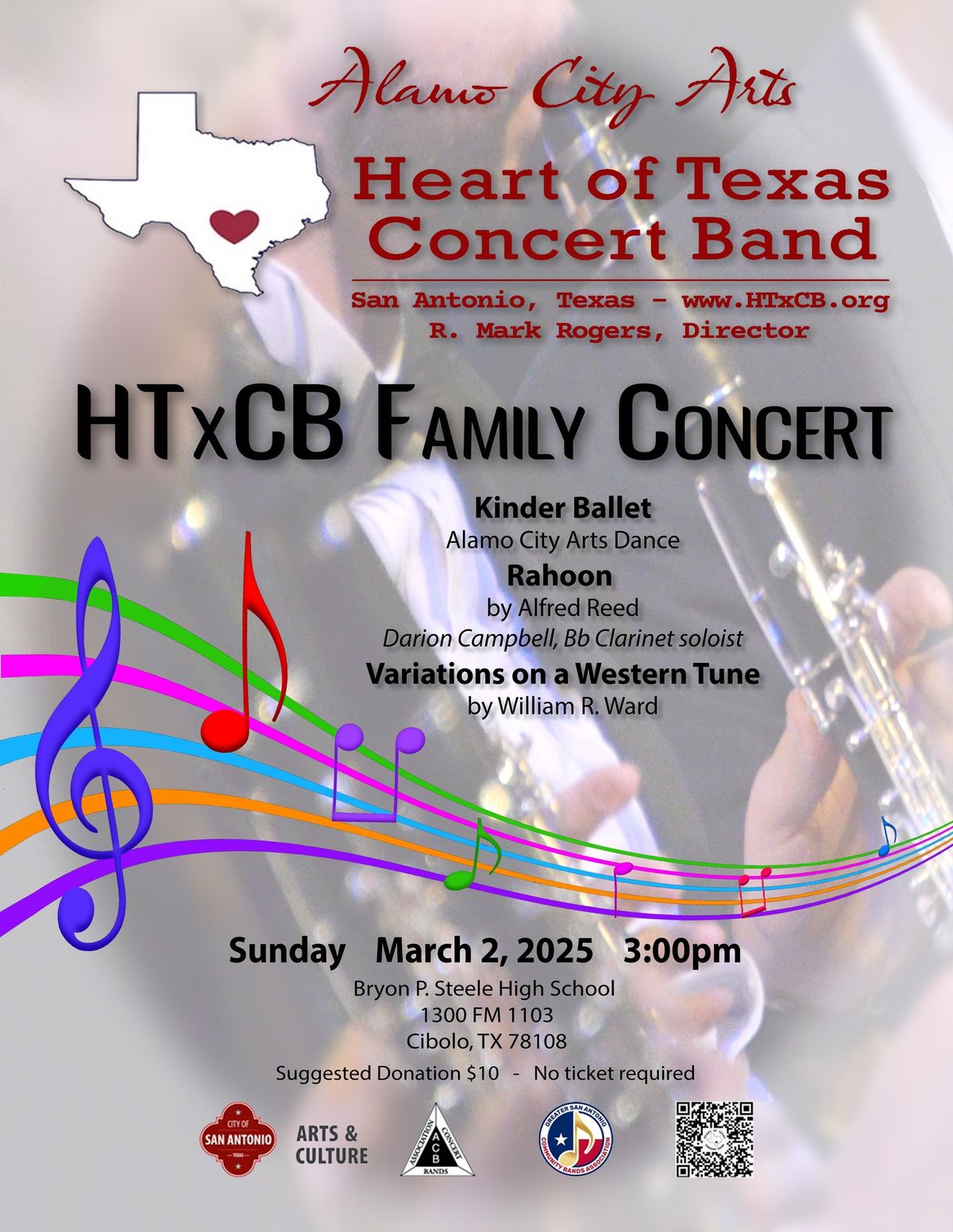 Heart of Texas Concert Band- Family Concert 2025