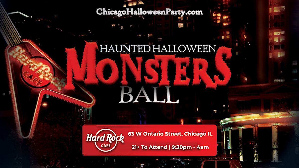 Haunted Halloween Monsters Ball 2023 at Hard Rock Cafe