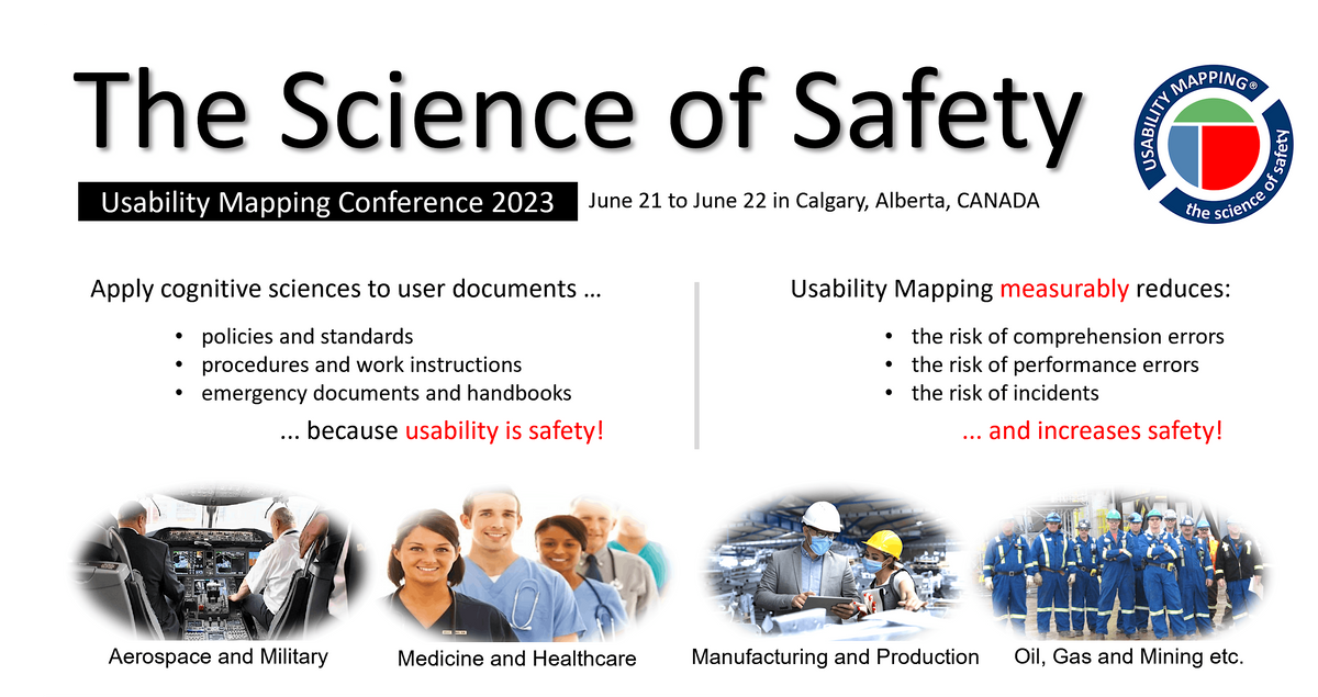 The Science of Safety - USABILITY MAPPING