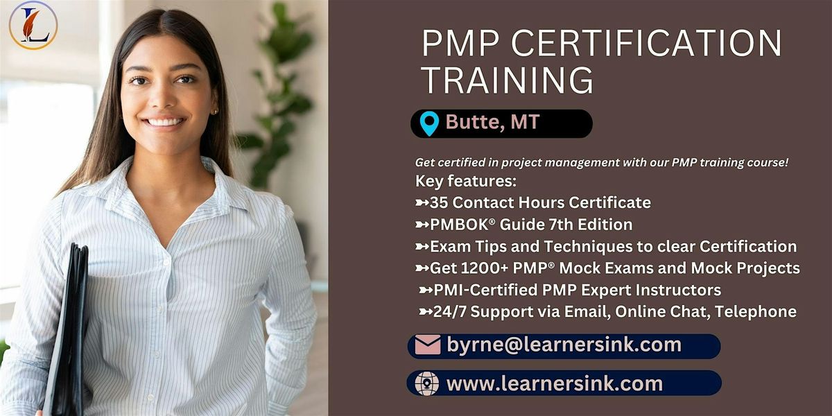 Increase your Profession with PMP Certification In Butte, MT
