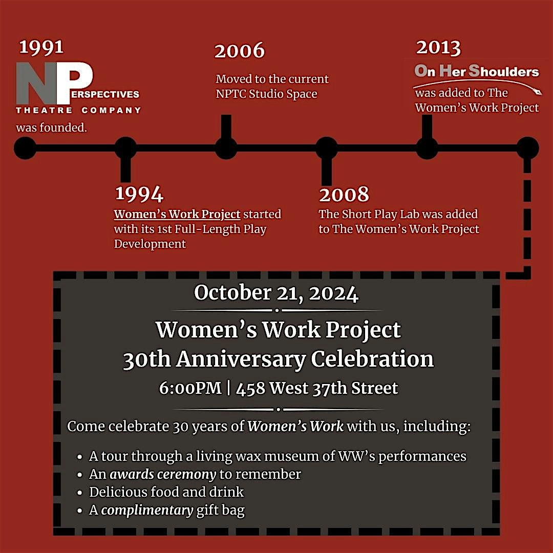 Women's Work Project 30th Anniversary Celebration