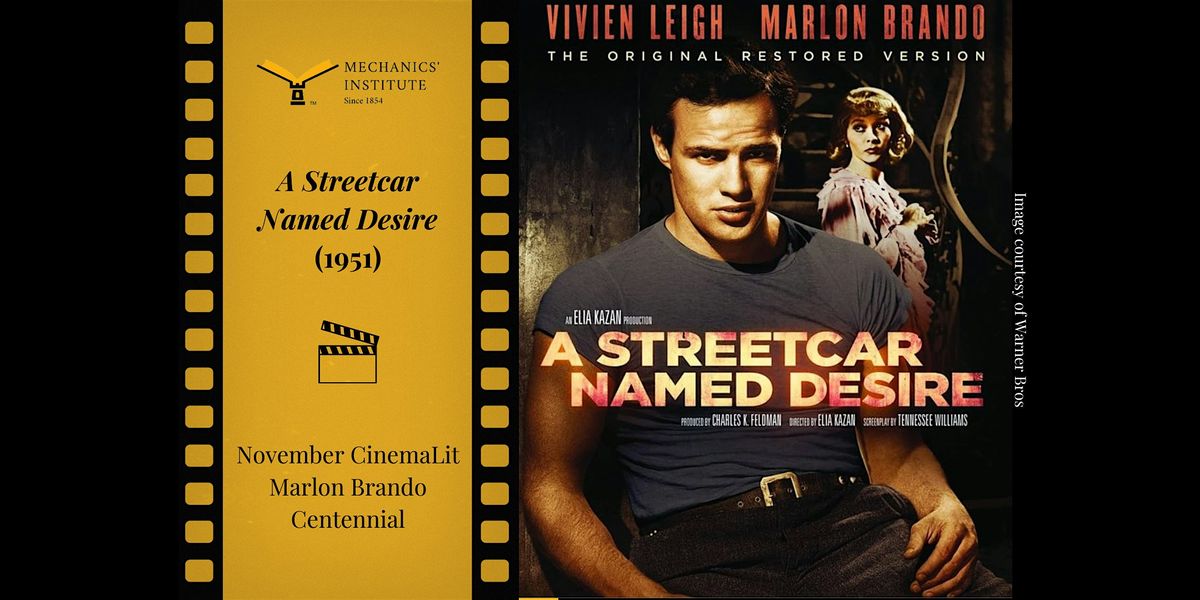 CinemaLit -  A Streetcar Named Desire (1951)