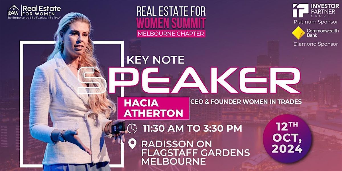 Real Estate for Women  Summit - Melbourne Chapter