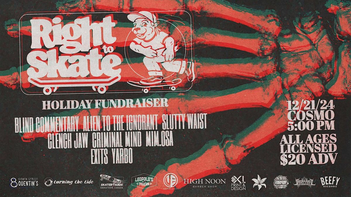 Right to Skate x BEEFY Records: Holiday Fundraiser!