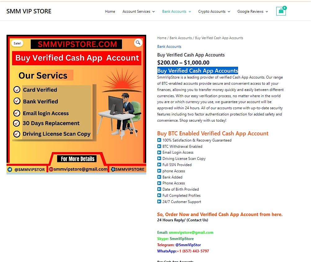 Buy Verified Cash App Accounts: Secure Your Virtual ...