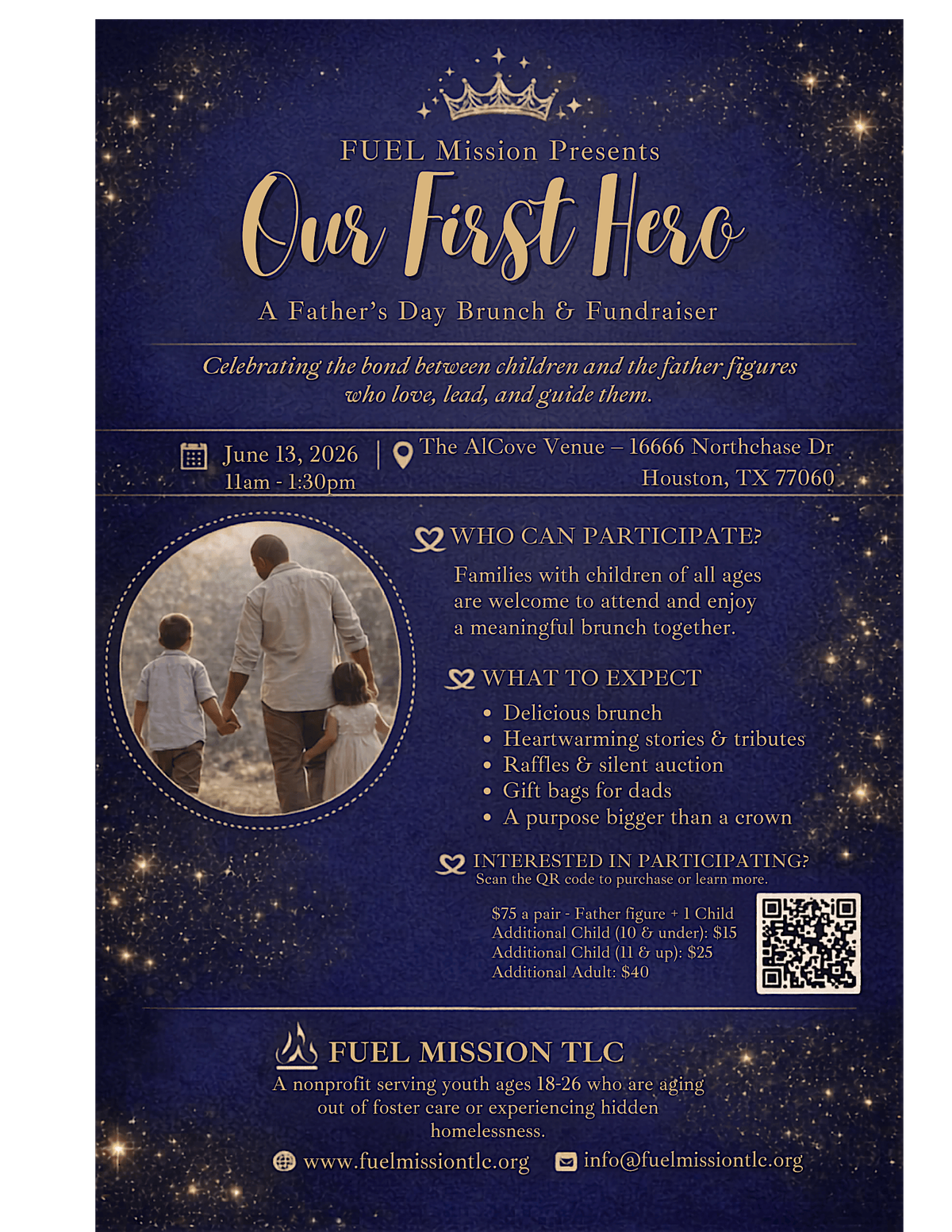 FUEL Mission Presents: Our First Hero Father's Day Brunch Fundraiser