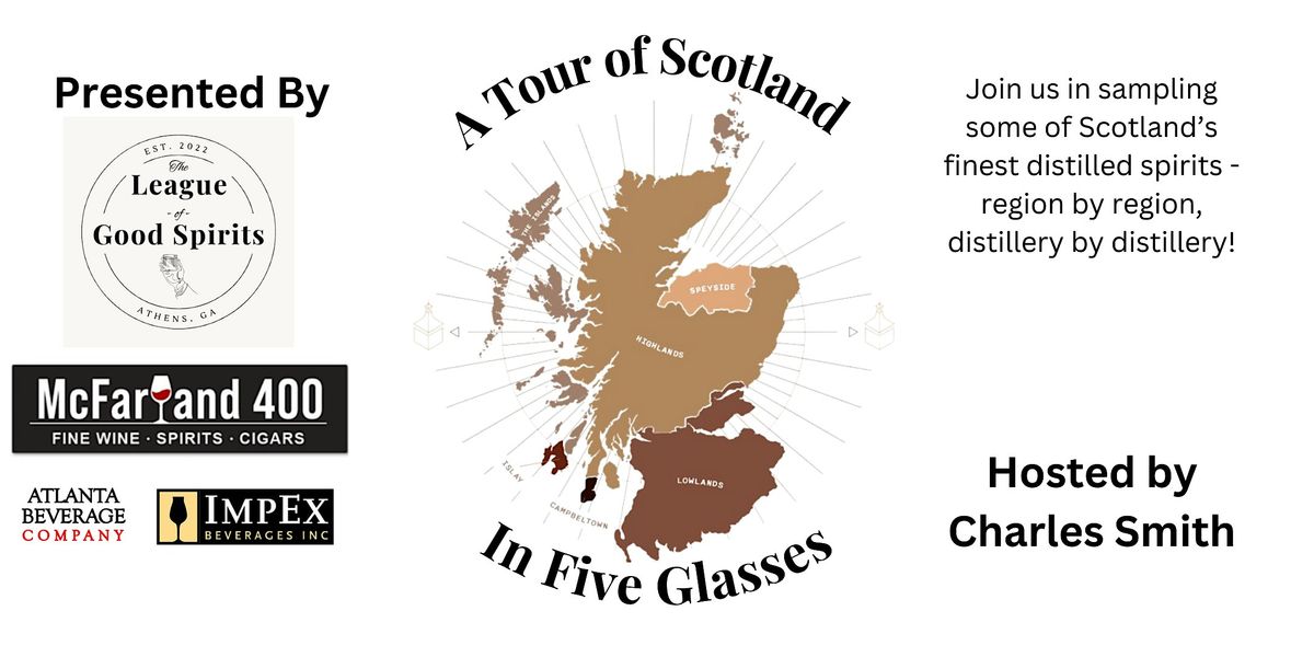 A Tour of Scotland in Five Glasses