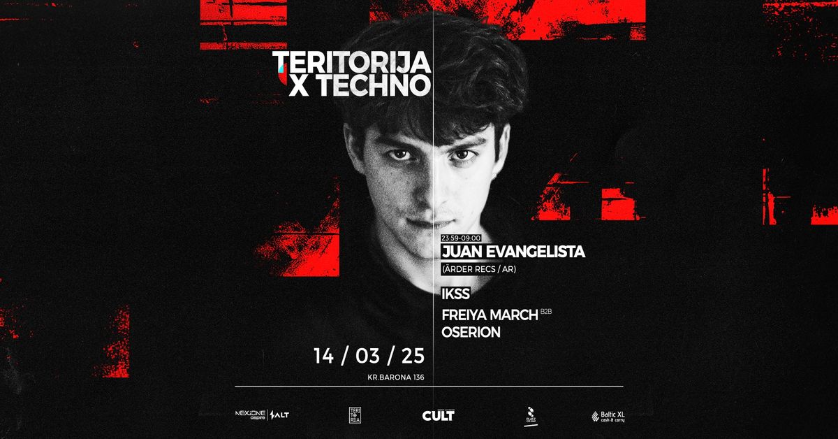 Teritorija x TECHNO: Juan Evangelista (AR)