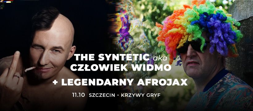 Legendarny Afrojax + The Syntetic (Cz\u0142owiek Widmo) \/ Szczecin \/ 11.10.2024