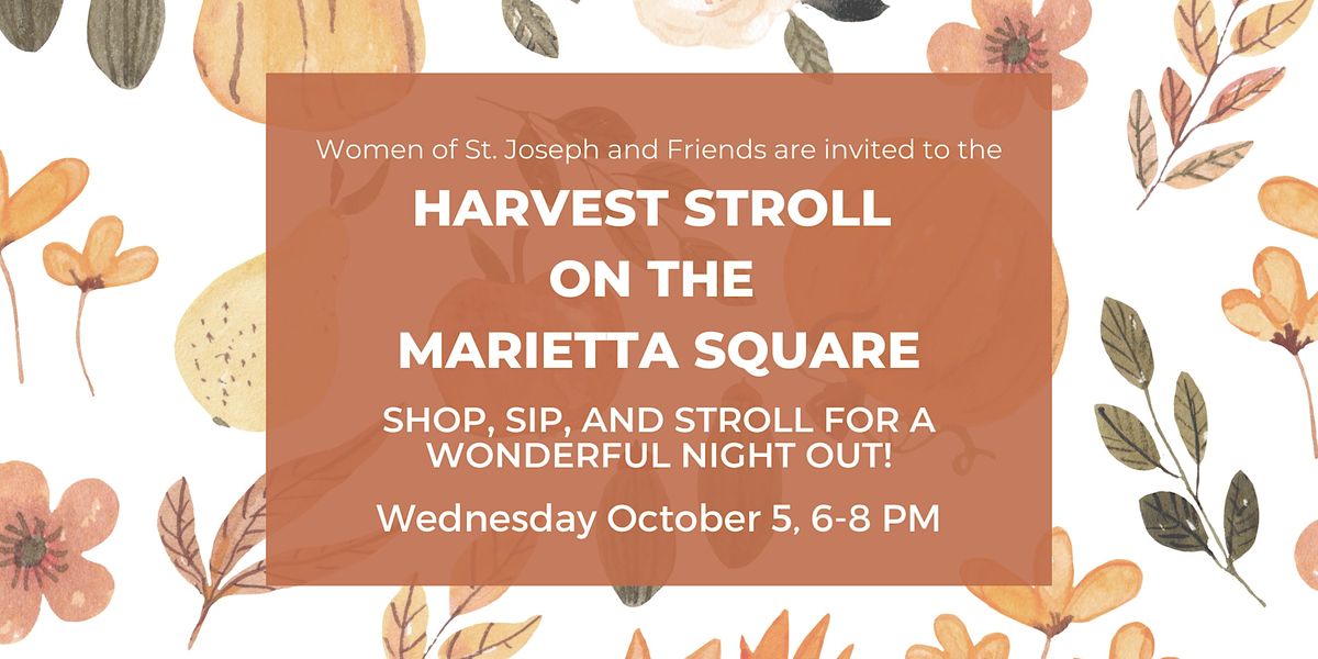 WOSJ Harvest Stroll in the Marietta Square, St. James Episcopal Church