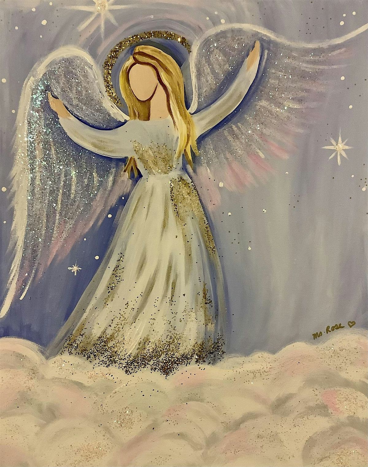 Paint Night for Adults (18+ yrs.)- CHRISTMAS ANGEL