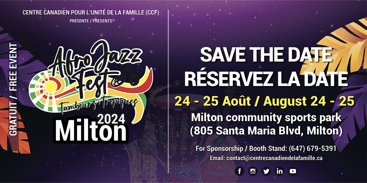 Milton AfroJazz Fest 2024