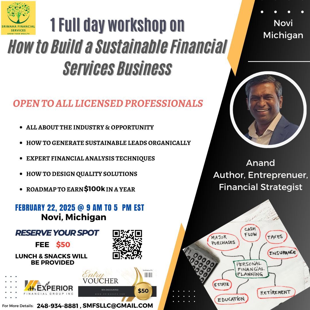 Novi Michigan, Financial Bootcamp